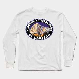 El Capitan Yosemite National Park California Long Sleeve T-Shirt